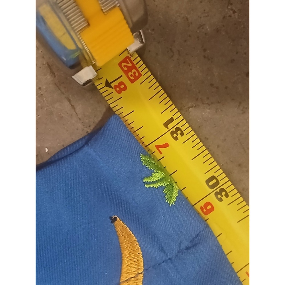 Loudmouth Men's Royal Blue Golf Pants Size 34 X 31.5 Bananas Palm Trees Cocktail - Picture 5 of 7